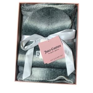 Juicy Couture Hat and Scarf Set